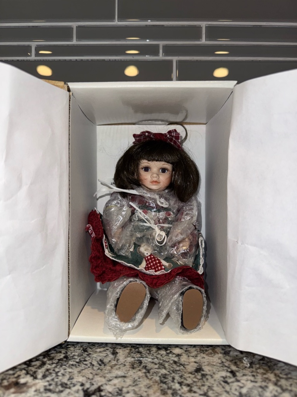 Marie Osmond “I Love You Beary Much: Tiny Tot” Doll – New w/ COA #1940